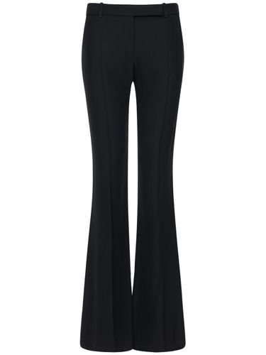 Pantalon Évasé En Crêpe - ALEXANDER MCQUEEN - Modalova