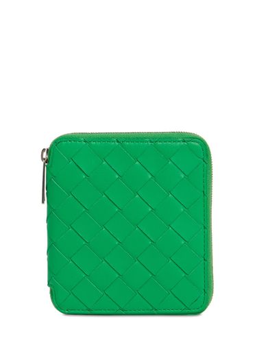 Portefeuille Compact Zippé En Cuir - BOTTEGA VENETA - Modalova