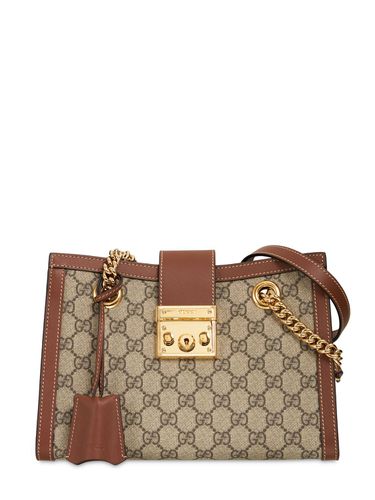 Petit Sac Porté Épaule Padlock Gg Supreme - GUCCI - Modalova