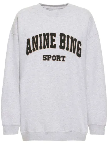 Sweat-shirt En Coton À Logo Tyler - ANINE BING - Modalova