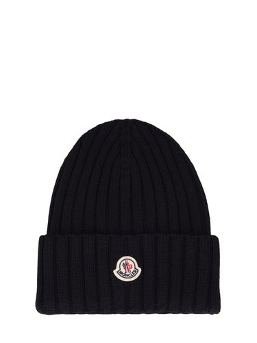 Bonnet En Maille - MONCLER - Modalova