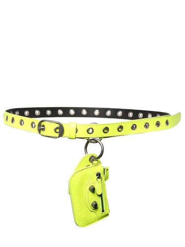 Ceinture En Cuir Le Cagole 2 Cm - BALENCIAGA - Modalova