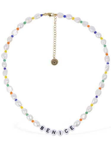 Collier En Fausses Perles Et Perles Be Nice - SPORTY & RICH - Modalova