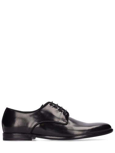 Chaussures Derby En Cuir Antik - DOLCE & GABBANA - Modalova