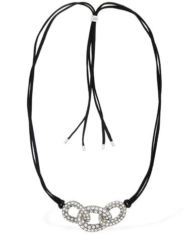 Collier Avec Anneau En Cristaux Funky - ISABEL MARANT - Modalova