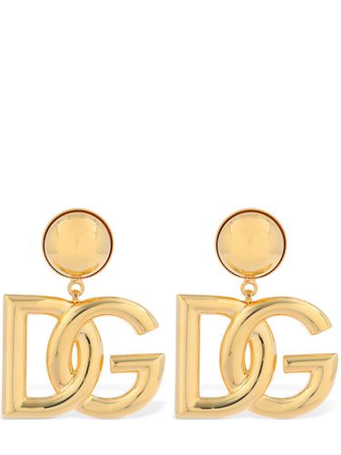 Boucles D'oreilles À Clip Pop Dg - DOLCE & GABBANA - Modalova