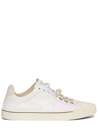 Sneakers En Toile Et Cuir Evolution 10 Mm - MAISON MARGIELA - Modalova