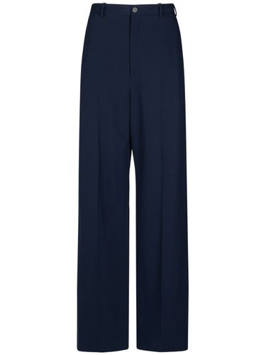 Pantalon Ajusté En Laine - BALENCIAGA - Modalova