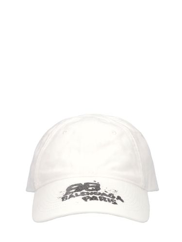 Casquette En Coton Paris - BALENCIAGA - Modalova