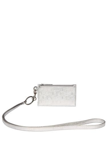 Porte-cartes Zippé En Cuir Avec Porte-clés - BALENCIAGA - Modalova