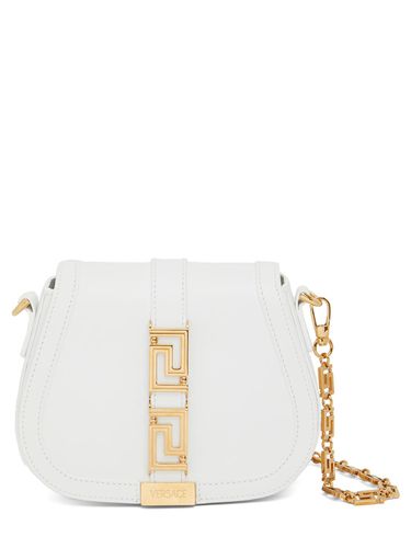 Sac Porté Épaule Mini En Cuir Greca Goddess - VERSACE - Modalova