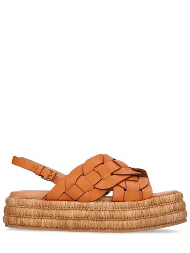 Sandales En Cuir 45 Mm - TOD'S - Modalova