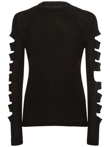 Pull-over En Maille Biker Level - RICK OWENS - Modalova