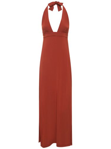 Robe Longue En Jersey De Viscose Fluide - MAX MARA - Modalova