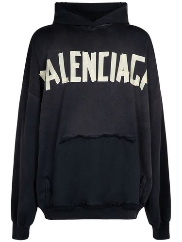 Sweat-shirt En Coton À Capuche - BALENCIAGA - Modalova