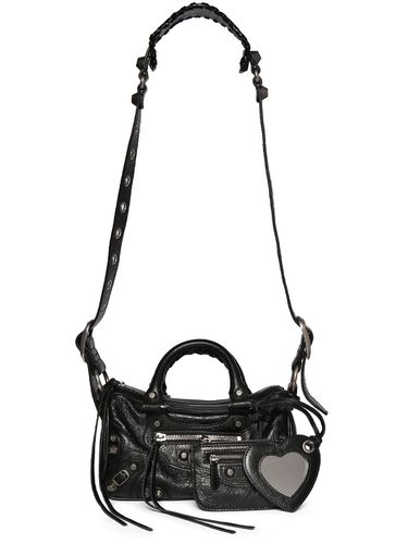 Sac Duffle Mini En Cuir Le Cagole - BALENCIAGA - Modalova