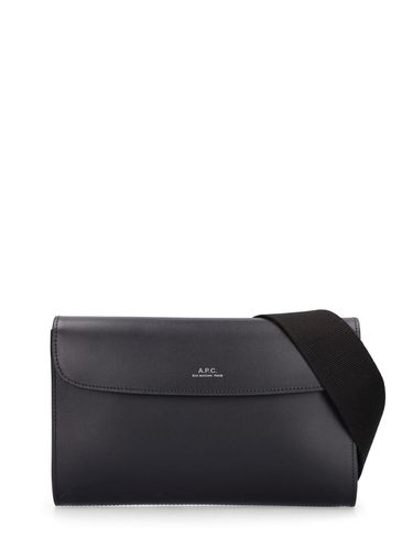 Sac Messenger En Cuir Lisse - A.P.C. - Modalova