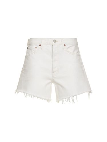 Short En Denim De Coton Parker - AGOLDE - Modalova