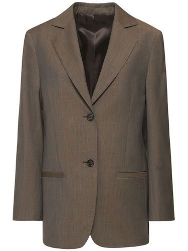 Blazer En Laine Longline - TOTEME - Modalova