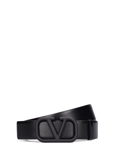 Ceinture V Logo 40 Mm - VALENTINO GARAVANI - Modalova