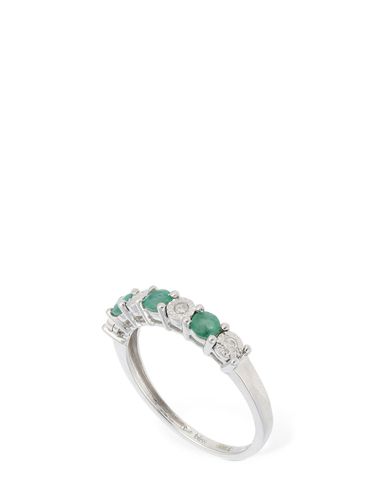 Bague En Émeraude Et Diamants 18 K Rugiada - BLISS - Modalova