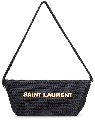 Sac Porté Épaule Le Raphia - SAINT LAURENT - Modalova