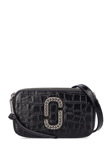 Sac En Cuir Embossé Croco The Snapshot - MARC JACOBS - Modalova