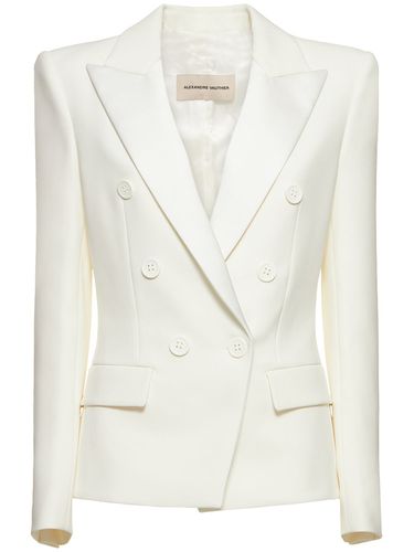 Veste De Costume En Laine Grain De Poudre - ALEXANDRE VAUTHIER - Modalova