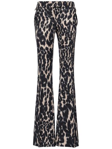 Pantalon Évasé À Imprimé Léopard - TOM FORD - Modalova