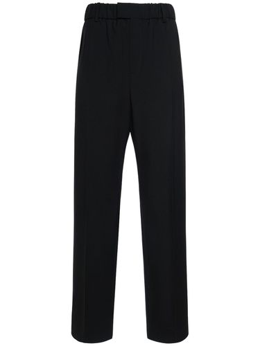 Pantalon Ample En Sergé De Laine Légère - BOTTEGA VENETA - Modalova