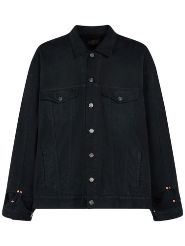 Veste En Denim De Coton Doux - BALENCIAGA - Modalova