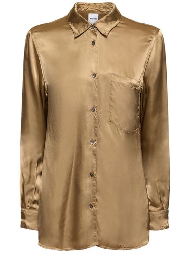 Chemise Regular En Satin De Viscose - ASPESI - Modalova