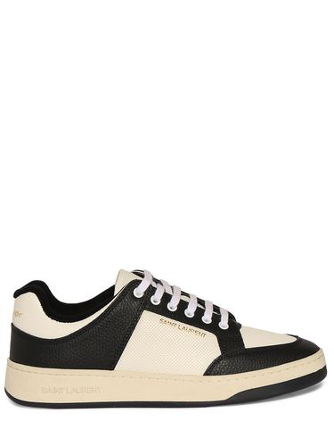 Sneakers En Cuir Sl/61 - SAINT LAURENT - Modalova