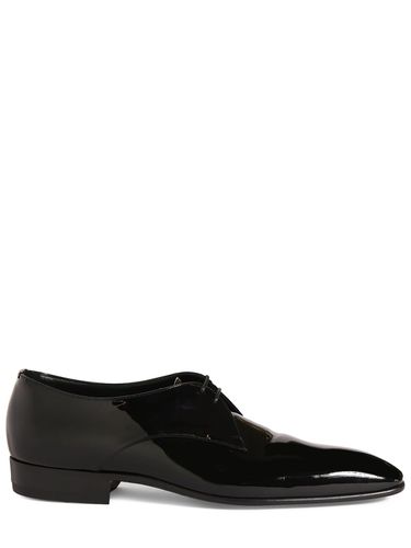 Chaussures Derby En Cuir Brillant Gabriel 20 - SAINT LAURENT - Modalova