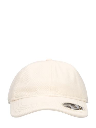 Casquette En Coton Détail Oval-d En Métal - DIESEL - Modalova