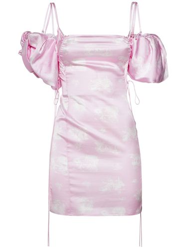 Robe Courte En Satin La Mini Robe Chouchou - JACQUEMUS - Modalova