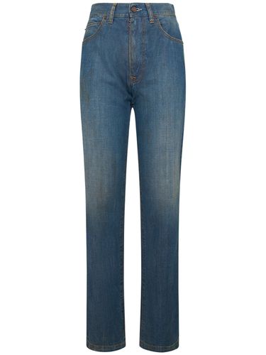 Jean Droit En Denim À Cinq Poches - MAISON MARGIELA - Modalova