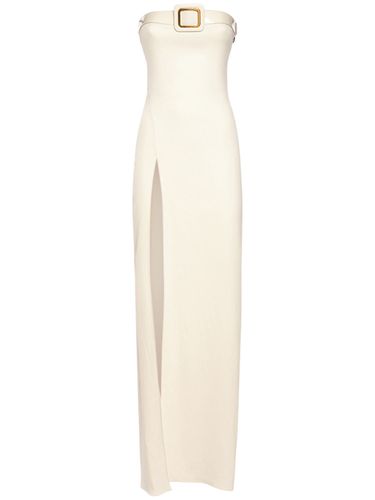 Robe Longue Fendue En Viscose Sans Bretelles - TOM FORD - Modalova