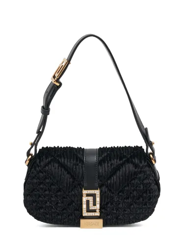 Sac Porté Épaule Mini En Cuir Greca Goddess - VERSACE - Modalova