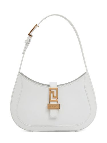 Petit Sac Hobo En Cuir - VERSACE - Modalova