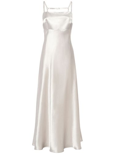 Robe Midi Évasée En Satin Sans Coutures Baden - MAX MARA - Modalova