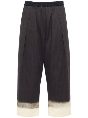 Pantalon En Coton À Fines Rayures Heritage - MAISON MARGIELA - Modalova