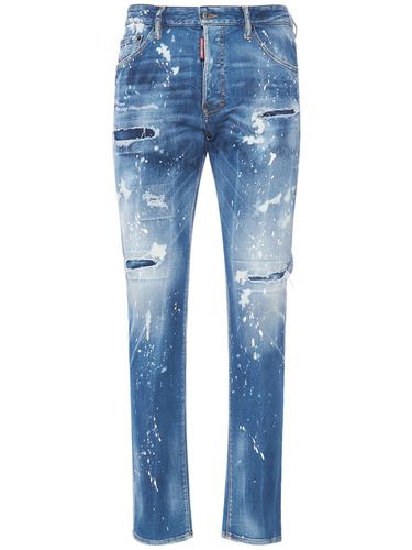 Jean Cool Guy En Denim De Coton Stretch - DSQUARED2 - Modalova