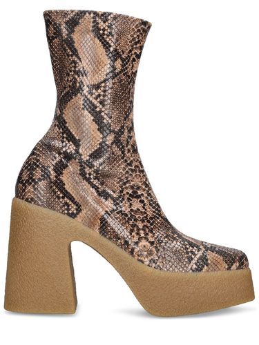 Bottines À Imprimé Python Skyla 115 Mm - STELLA MCCARTNEY - Modalova