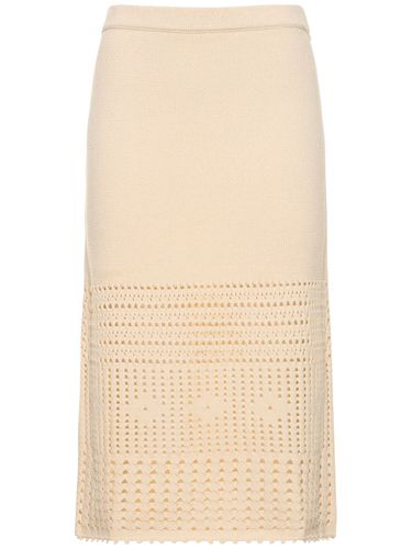 Jupe Midi En Maille De Coton Carter - REFORMATION - Modalova