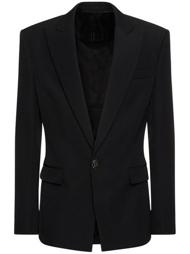 Blazer En Laine - BALMAIN - Modalova