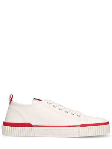 Sneakers Basses En Toile Pedro 20 Mm - CHRISTIAN LOUBOUTIN - Modalova