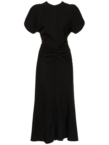 Robe Midi En Viscose - VICTORIA BECKHAM - Modalova