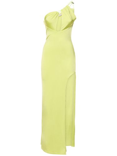 Robe Longue Asymétrique En Jersey De Viscose - ET OCHS - Modalova