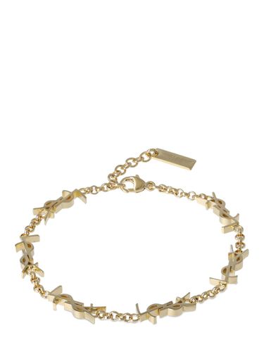 Bracelet En Laiton Cassandre Ysl - SAINT LAURENT - Modalova